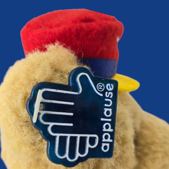 Bears in Toyland Vintage 10" Applause Jointed Posable Plush Toy Bear with Horn - Picture 11 of 15